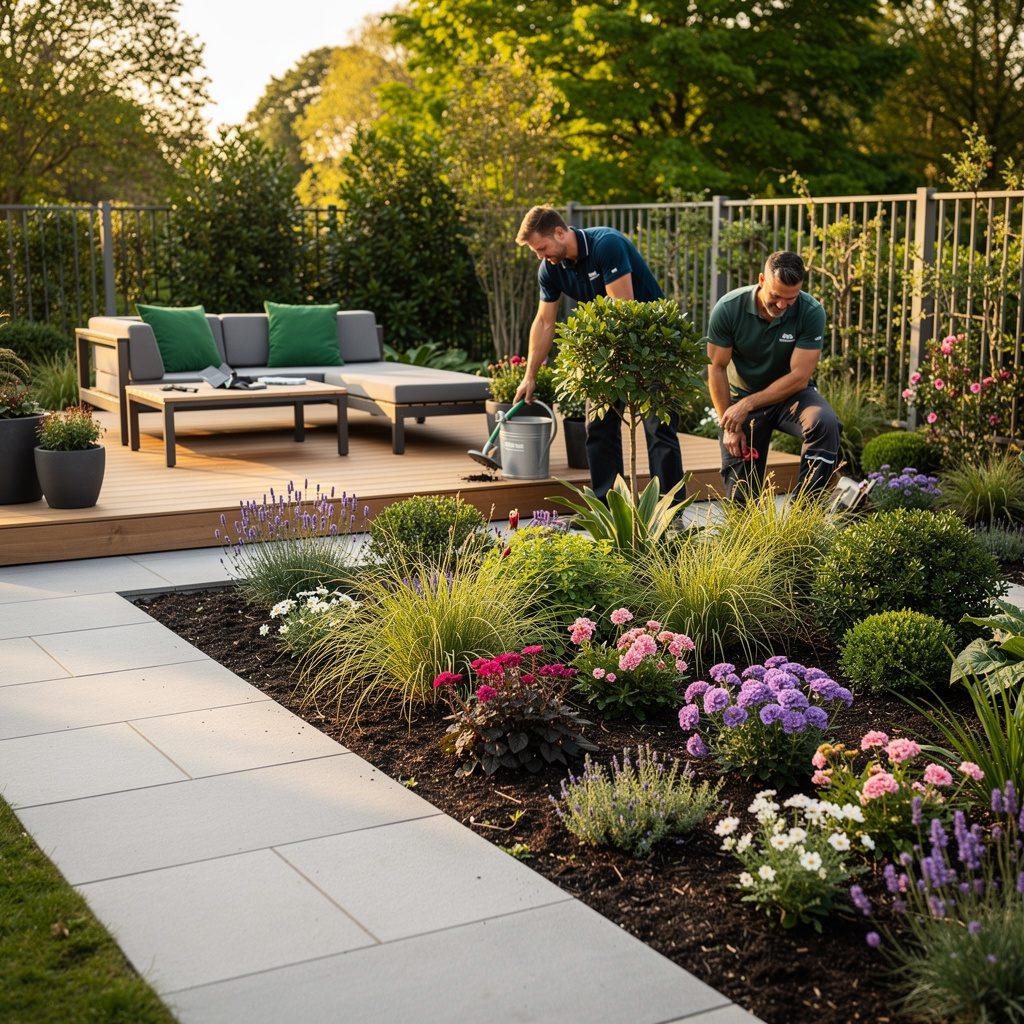 Gartenneugestaltung für den Raum Köln