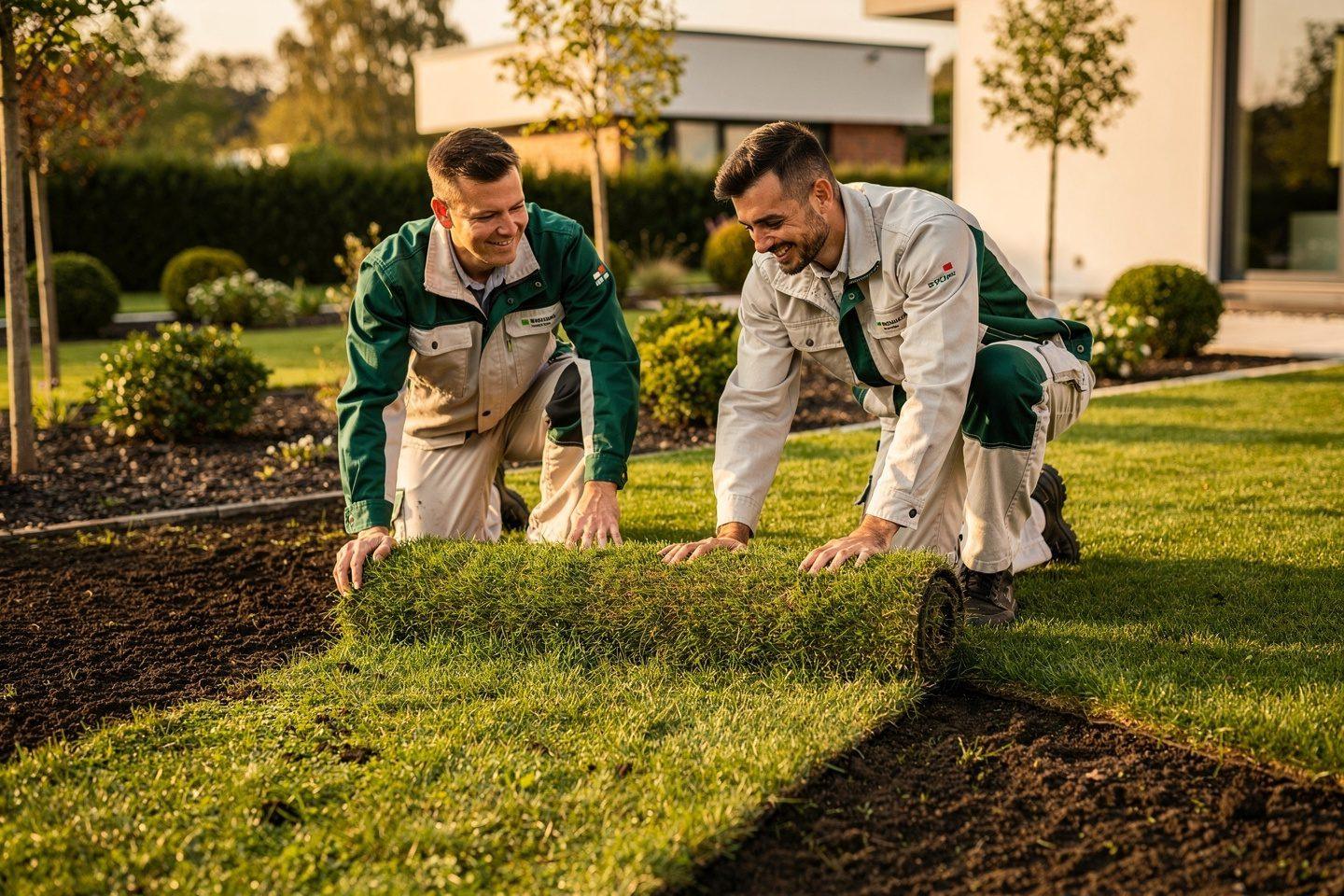 Team – Gartenneugestaltung, Gartenpflege, Rollrasen – Galabau De Wit