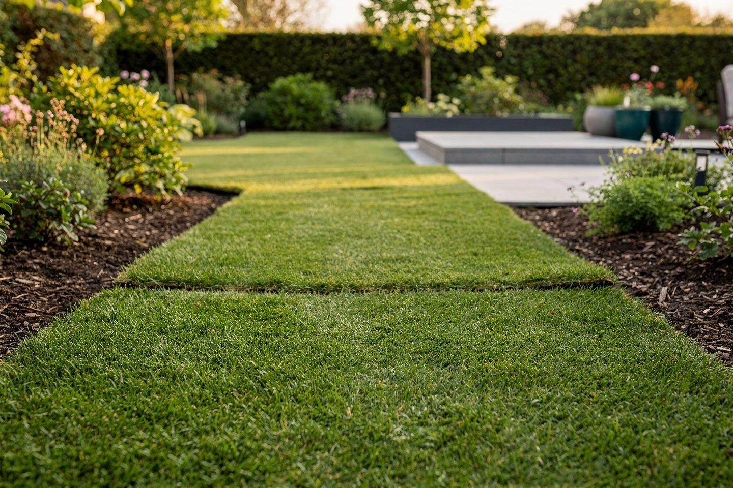 Werte – Gartenneugestaltung, Gartenpflege, Rollrasen – Galabau De Wit